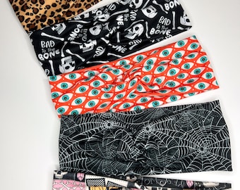 Twist Headband for Women | Spooky Headbands | Halloween Headbands | Custom Headbands | Workout Headbands