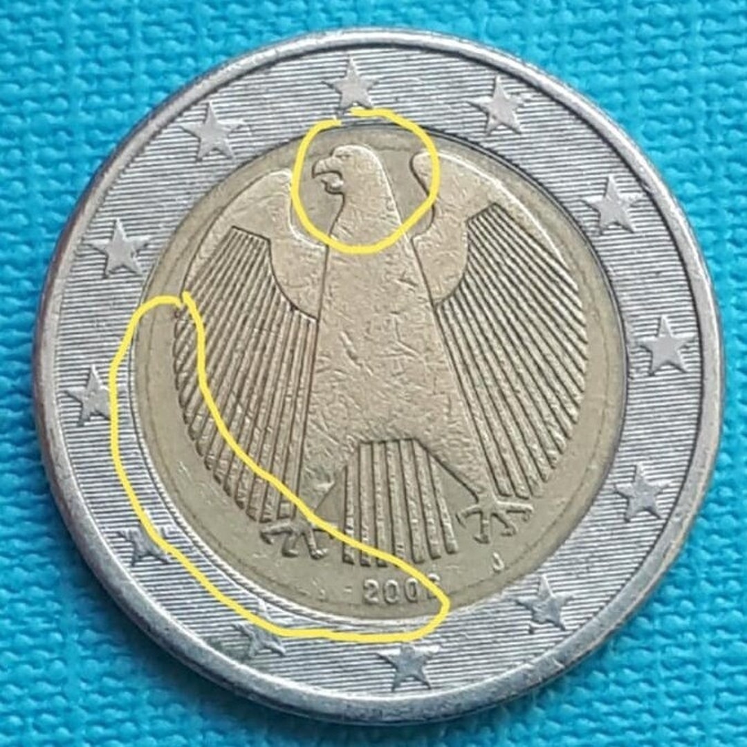 moneda 2 euros alemania 2002 valor