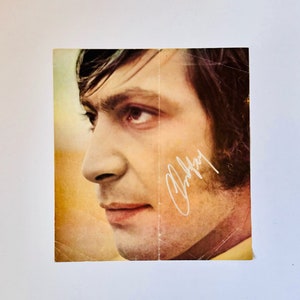 Rolling Stones Vinyl Record Inner Sleeve Autographed