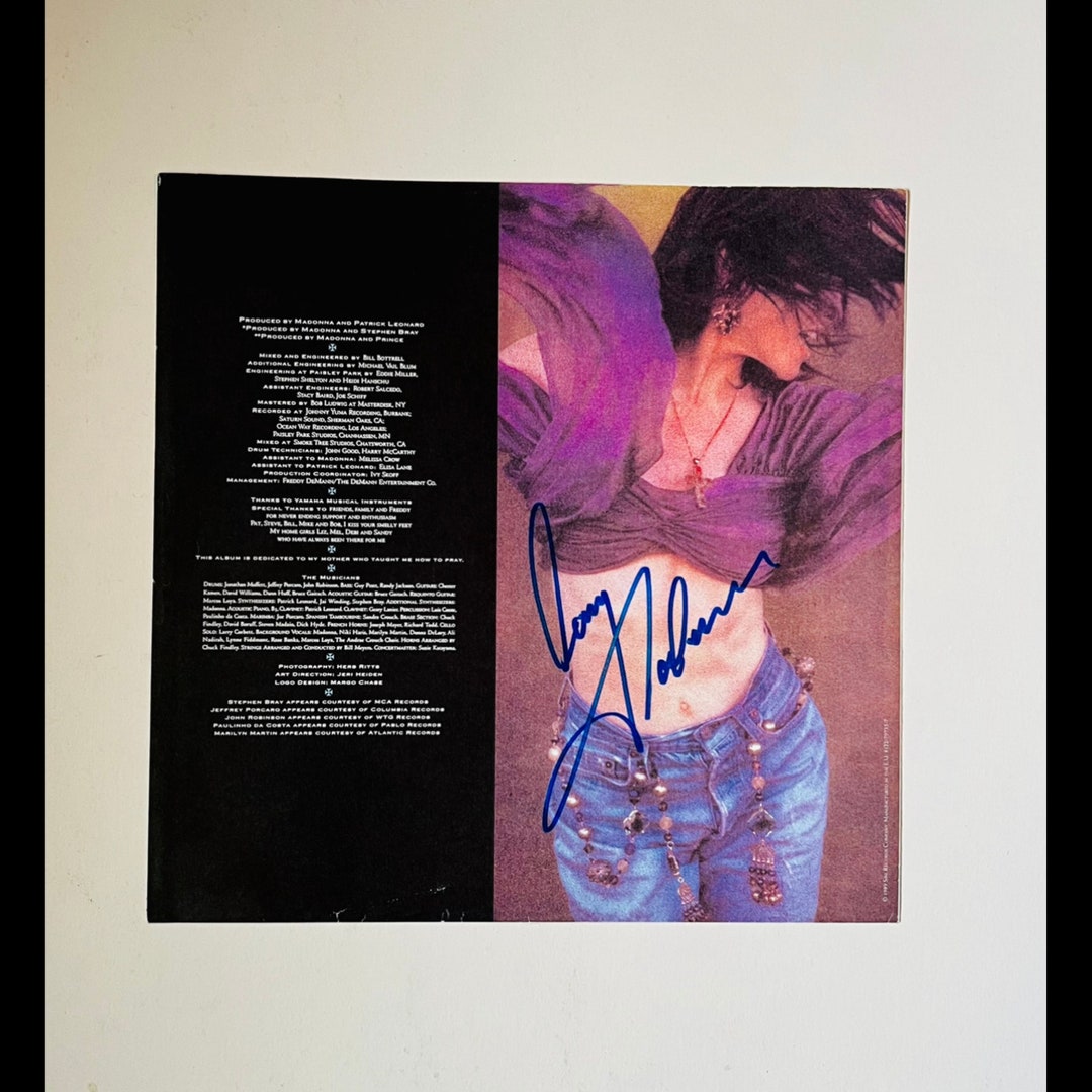 マドンナ「ライク・ア・プレイヤー」:LPレコード Madonna – Like A Prayer – Vinyl (LP, Album), 1989 [r1543532