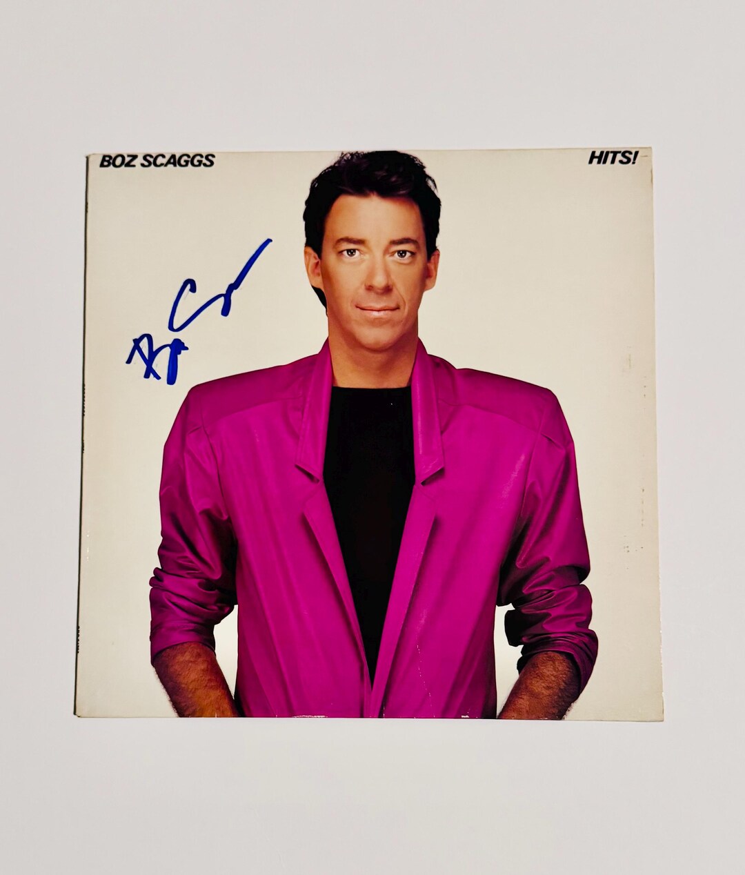 Boz Scaggs Vinyl Record LP Cover Autographed With Certification - Etsy