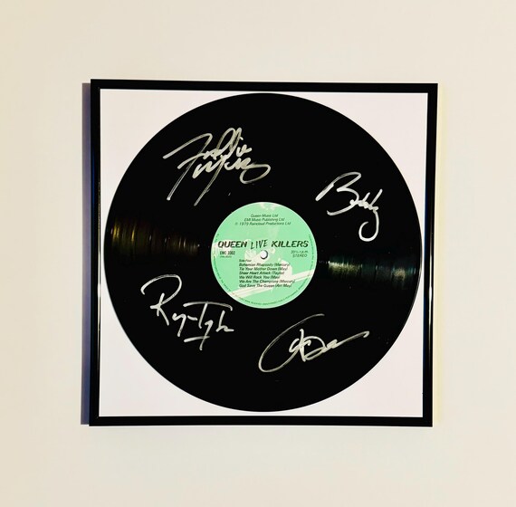 Queen Live Killers Signed Vinyl Record With Black Frame - Etsy UK