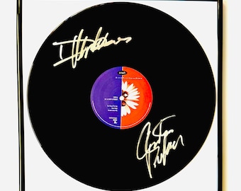 Dave Matthews & Carter Beauford vinylplaat, lp ingelijst, gesigneerd en certificaat