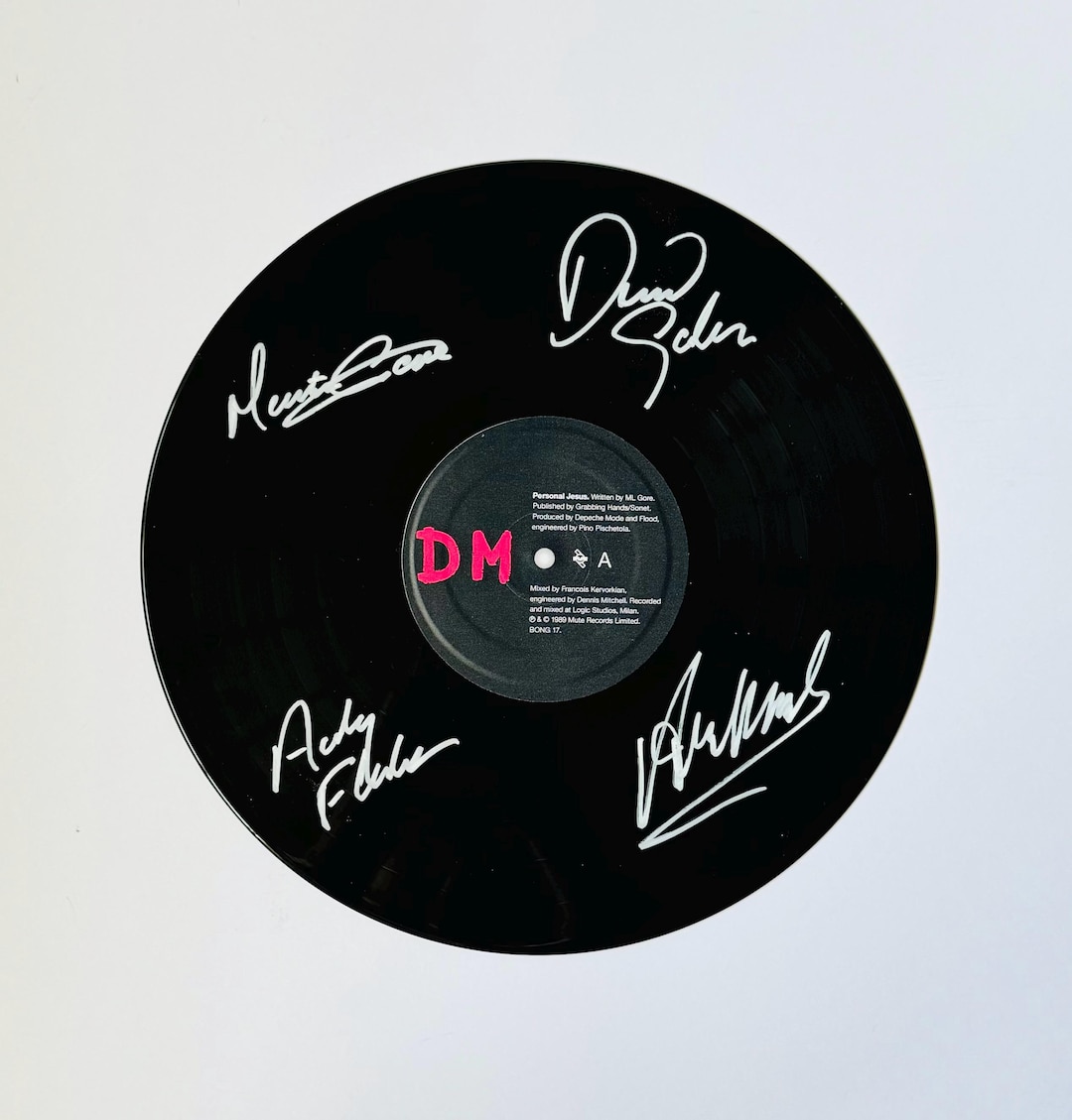Depeche Mode Personal Jesus Signed Vinyl Record Unframed - Etsy Depeche Mode Personal Jesus Signed Vinyl Record Unframed - Etsy