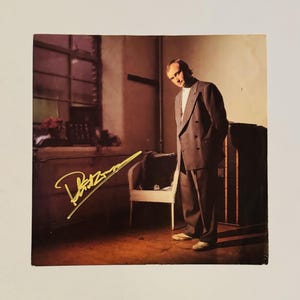 Phil Collins Vinyl Record Inner Sleeve Autographed With Certification