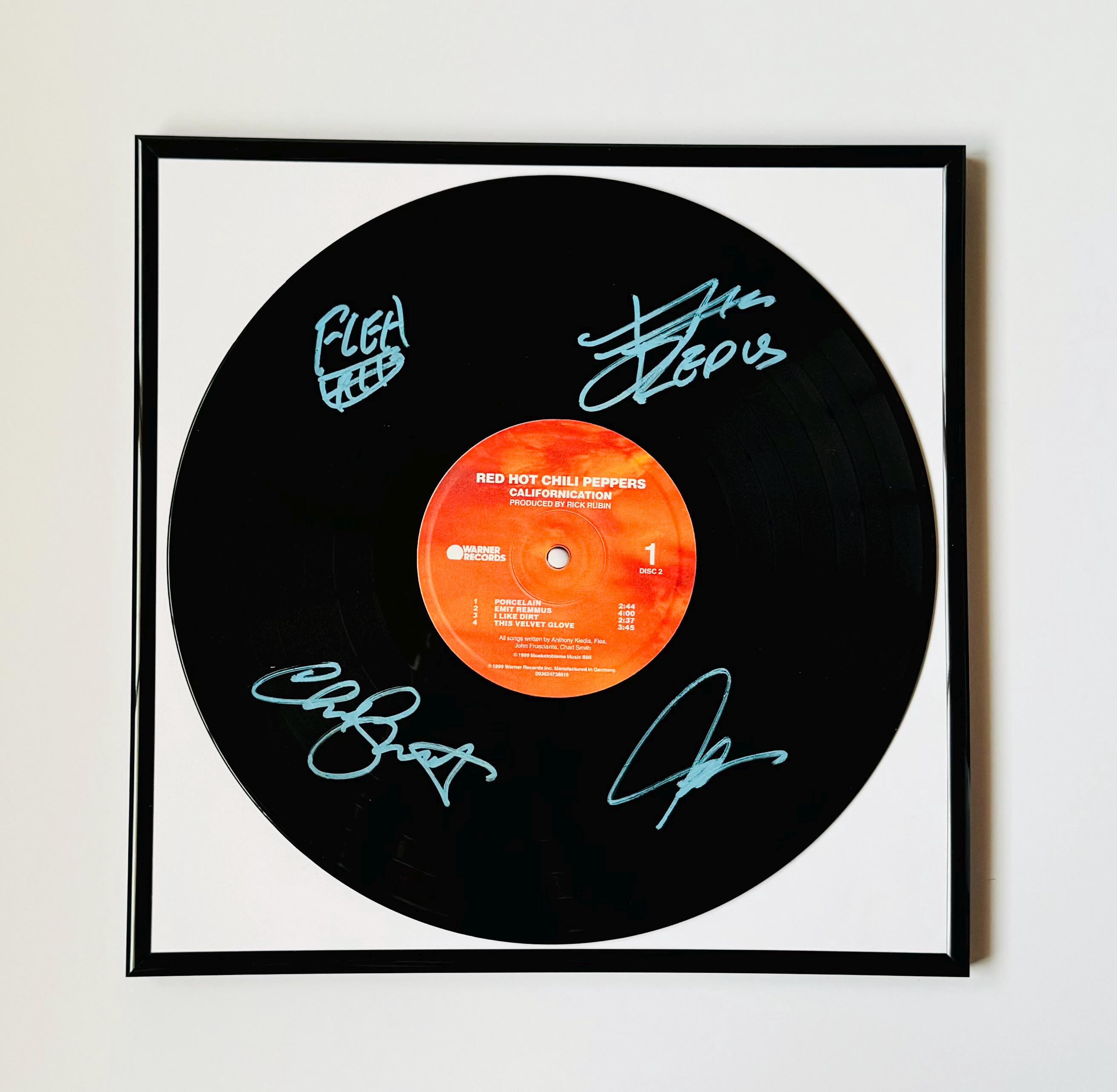 Red Hot Chili Peppers Californication Signed Vinyl Record With