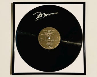 Phil Collins Vinyl Record LP Framed Autographed With Certification