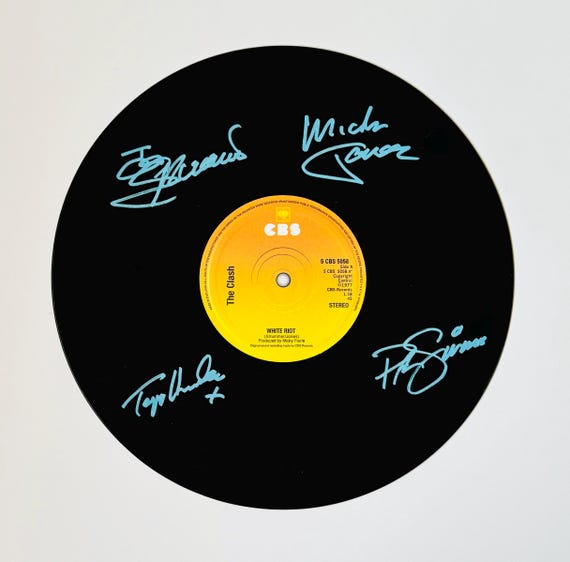 The Weeknd　直筆サイン入りレコード クラッシュのサイン入りビニールレコード（フレームなし） - Etsy 日本