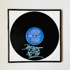 The Beatles Help! Signed Vinyl Record With Black Frame - Etsy