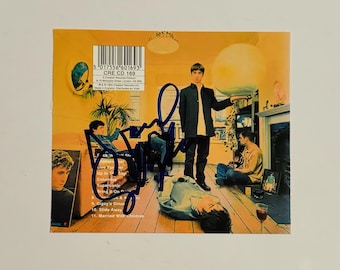 ノエル・ギャラガー直筆サイン入り写真 - オアシス - 11インチ×14