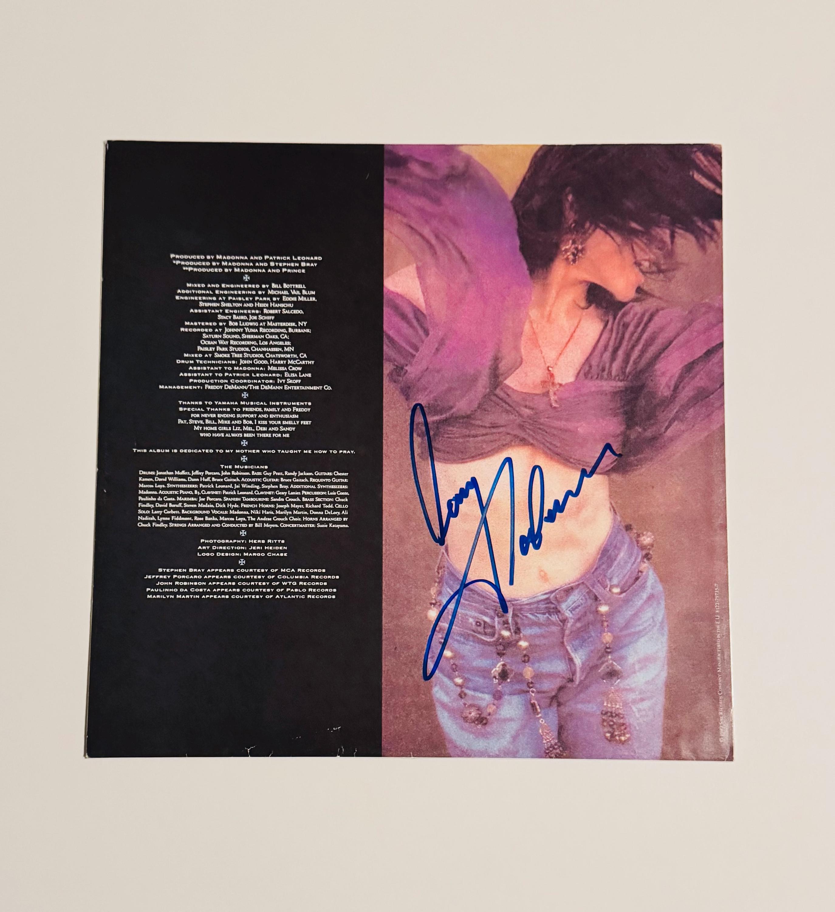 Madonna autograph - Etsy 日本