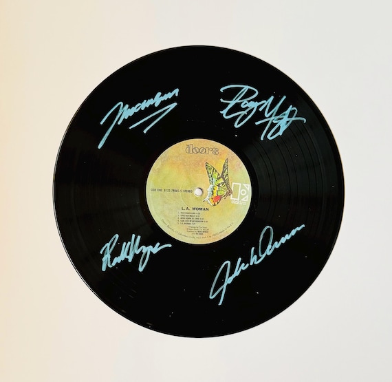 The Doors LA Woman Signed Vinyl Record Unframed - Etsy