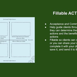 Matrice ACT à remplir
