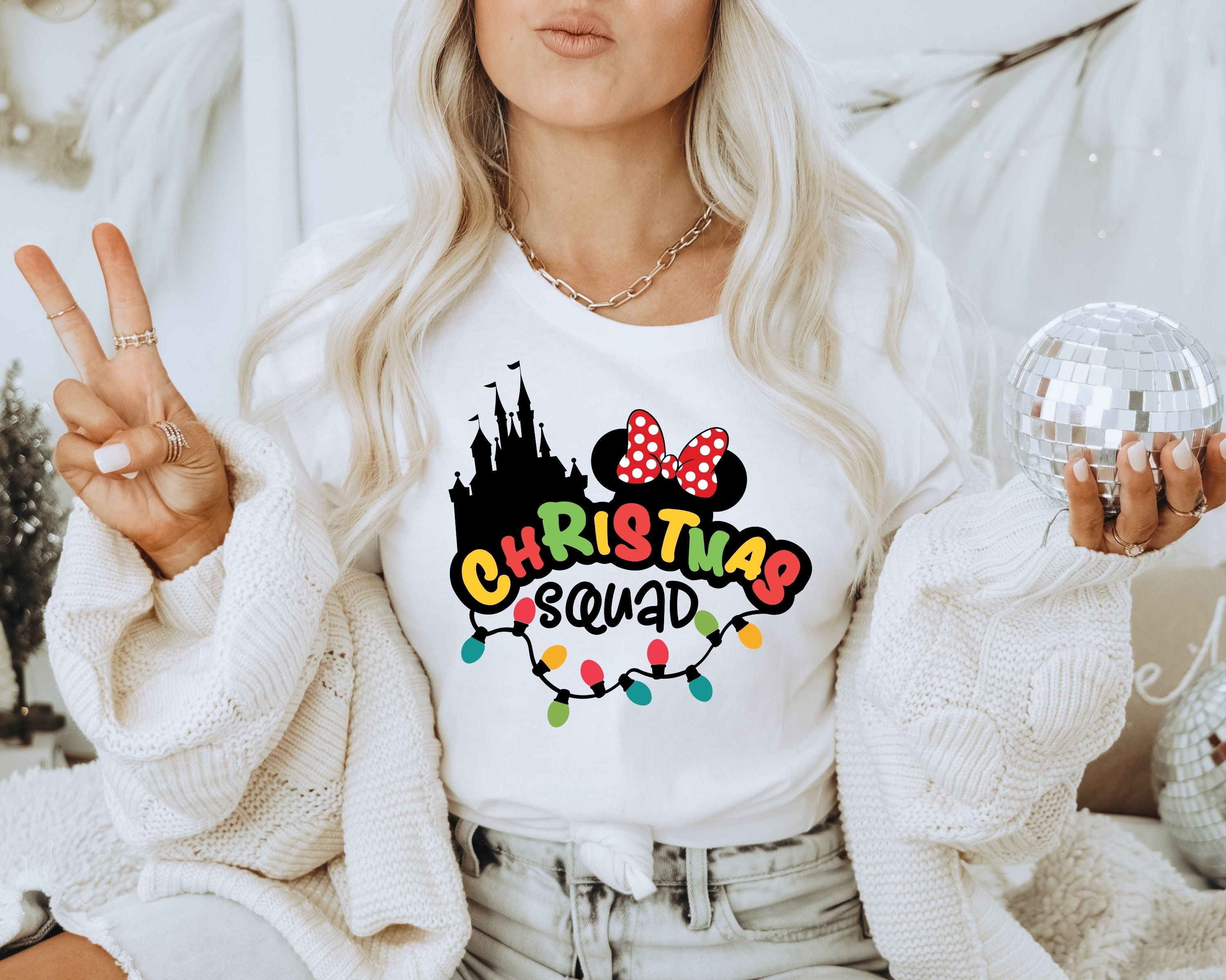 Christmas Squad Shirt, Disney Christmas Shirt, Disney Shirt,