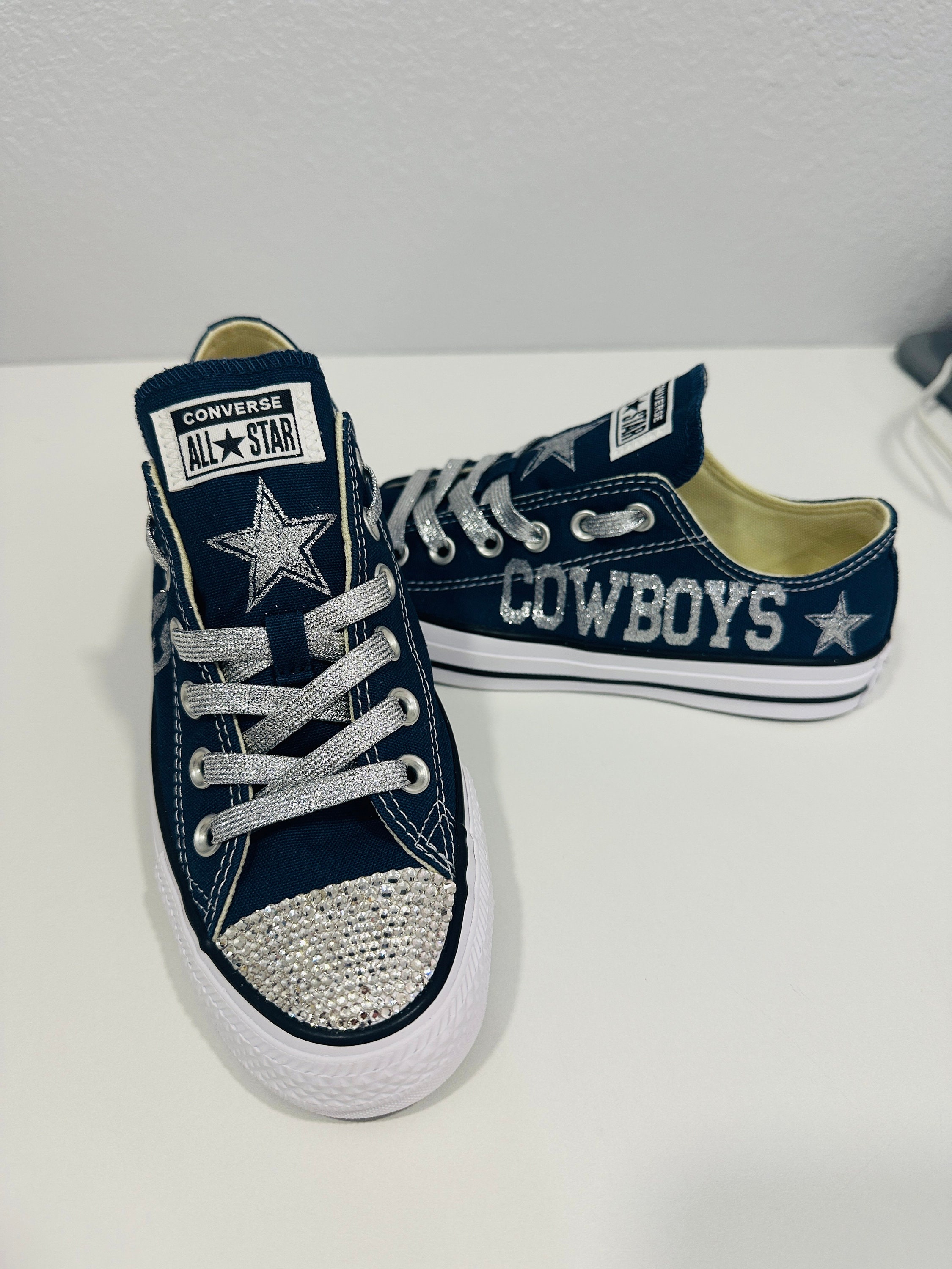 Dallas cowboys converse sneakers discount