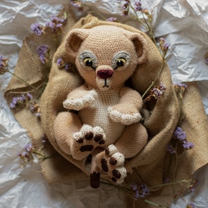 Amigurumi doll, Cubs from Lion King, Handmade doll