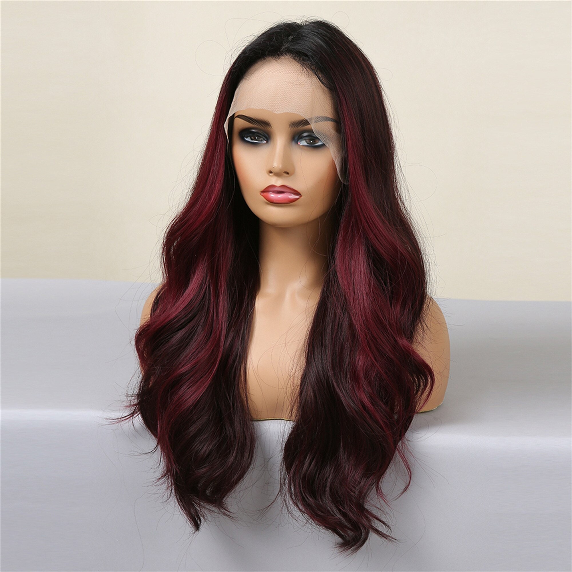 Premium High Temperature Silk Front Lace Wig for Women