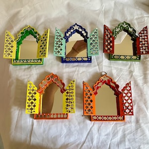 Mini Jharokha - Rajasthani Rajwadi Style -2 | Traditional Indian Decor | Home Decor | Set of 5 Mini Window Jharokhas