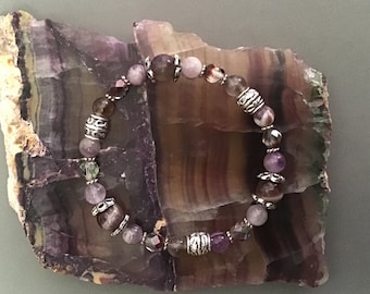 Sparkly Amethyst Bracelet