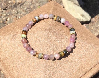 Rose quartz bracelet