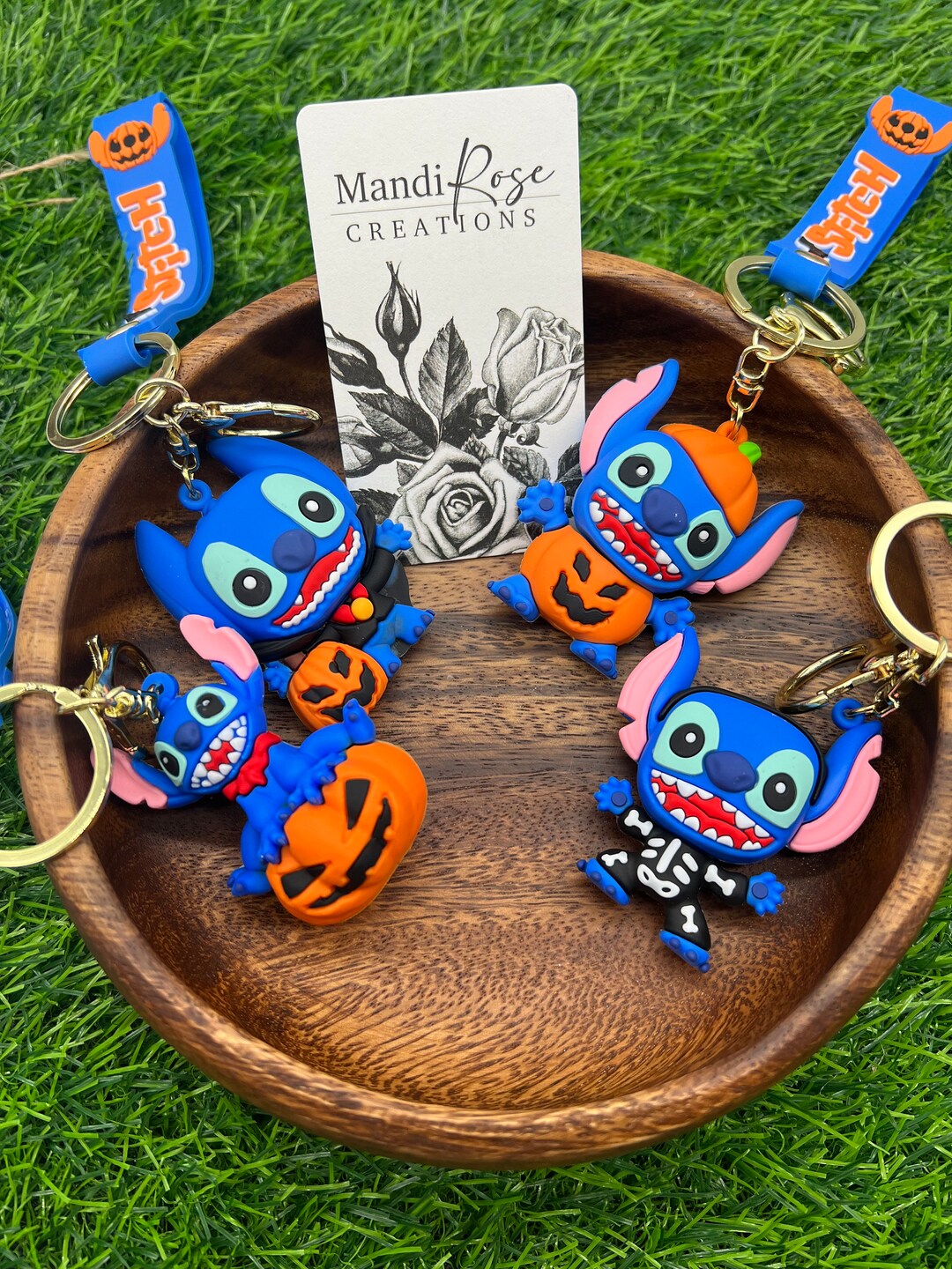 Halloween Blue Monster Keychains - Etsy