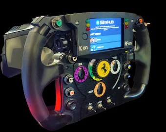 Thrustmaster F1 Wheel Iphone4s SImhub Mount
