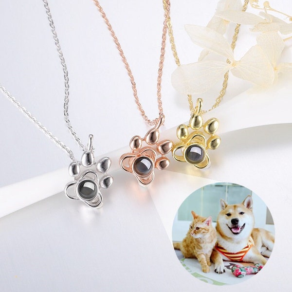 Pet Photo Necklace Etsy Canada