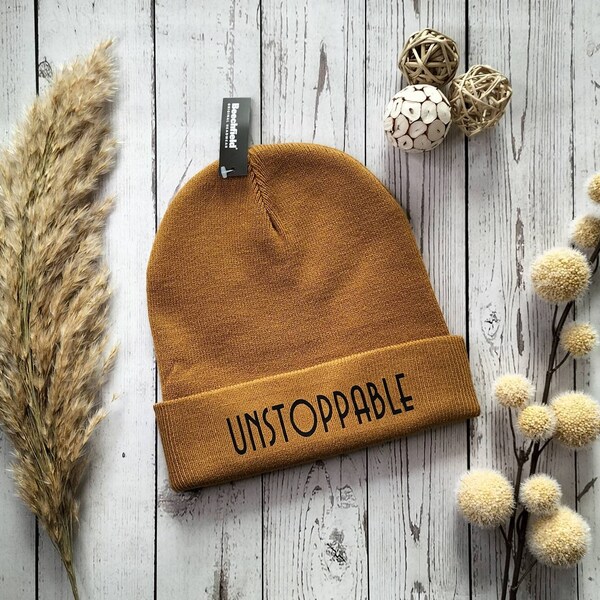 Winter Mütze•Hipster Beanie personalisiert•Beanie mit Personalisierung•Partner-Look•Weihnachtsgeschenk•Personalisiertes geschenkidee