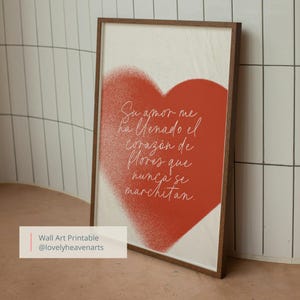 Arte Imprimible en Español | Spanish Wall Art | Frases Inspiradoras | Motivational Quote Printable | Decoración de Pared o Escritorio