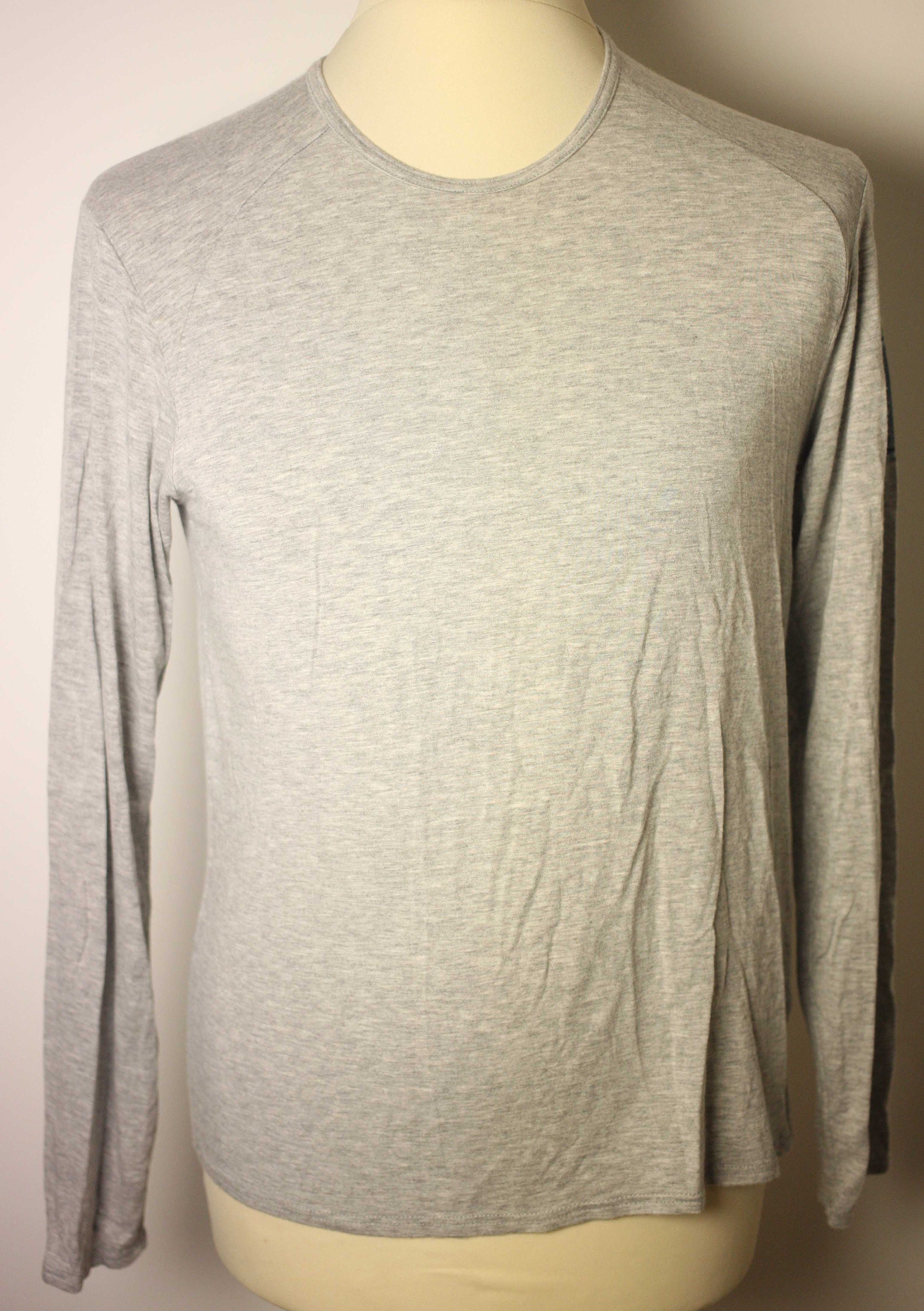 Neil Barrett, Neil Barrett mens vintage grey long-sleeved top-circa 1990s-Weight: 244g-FREE postage