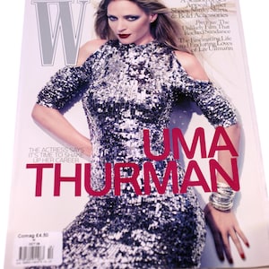 W Magazin &quot;Sequins of Events&quot; Oktober 2009-Uma Thurman-NEU-Gewicht 512g-FREIE Porto