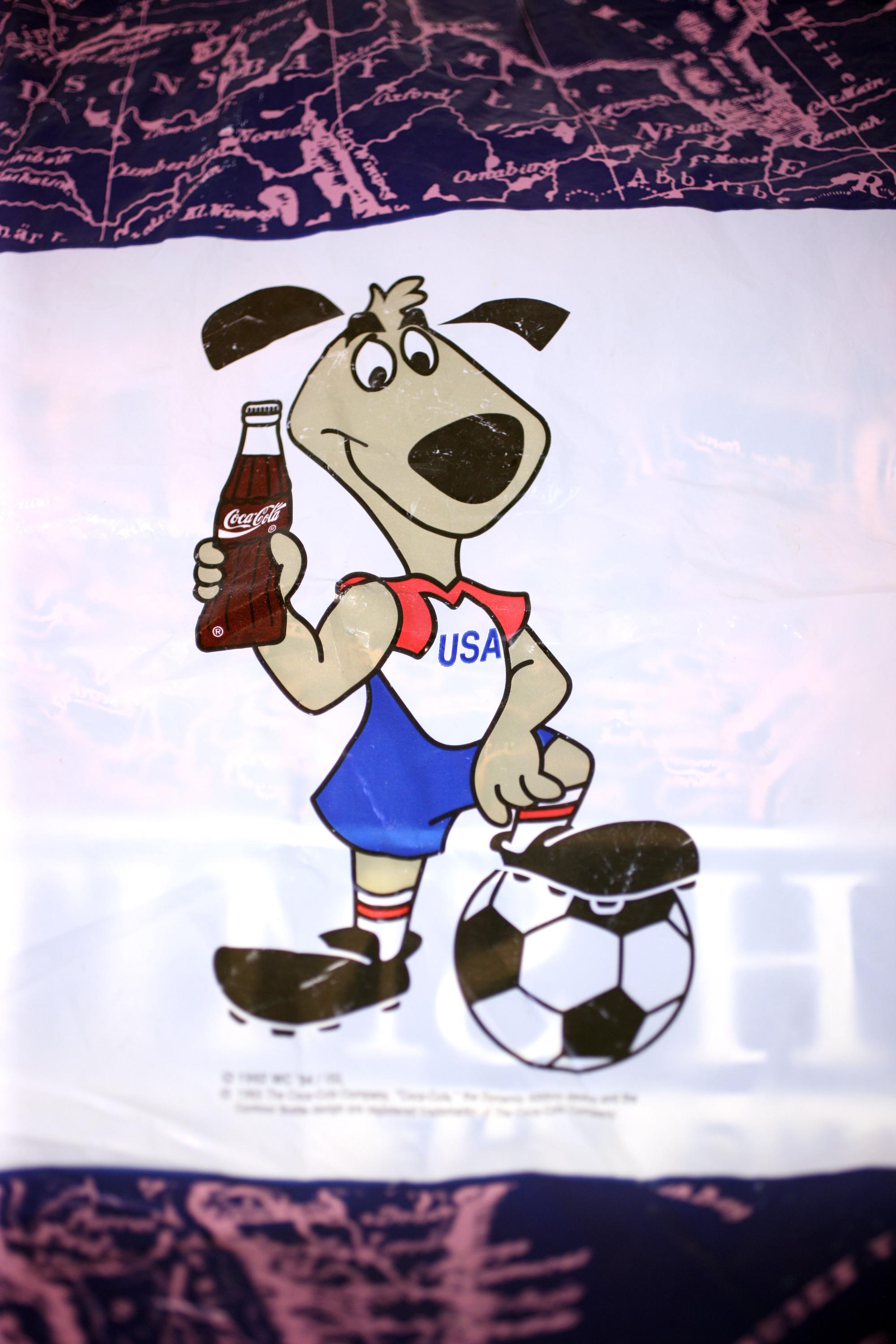 Striker 1994 USA World Cup Mascot WH Smith Souvenir Plastic