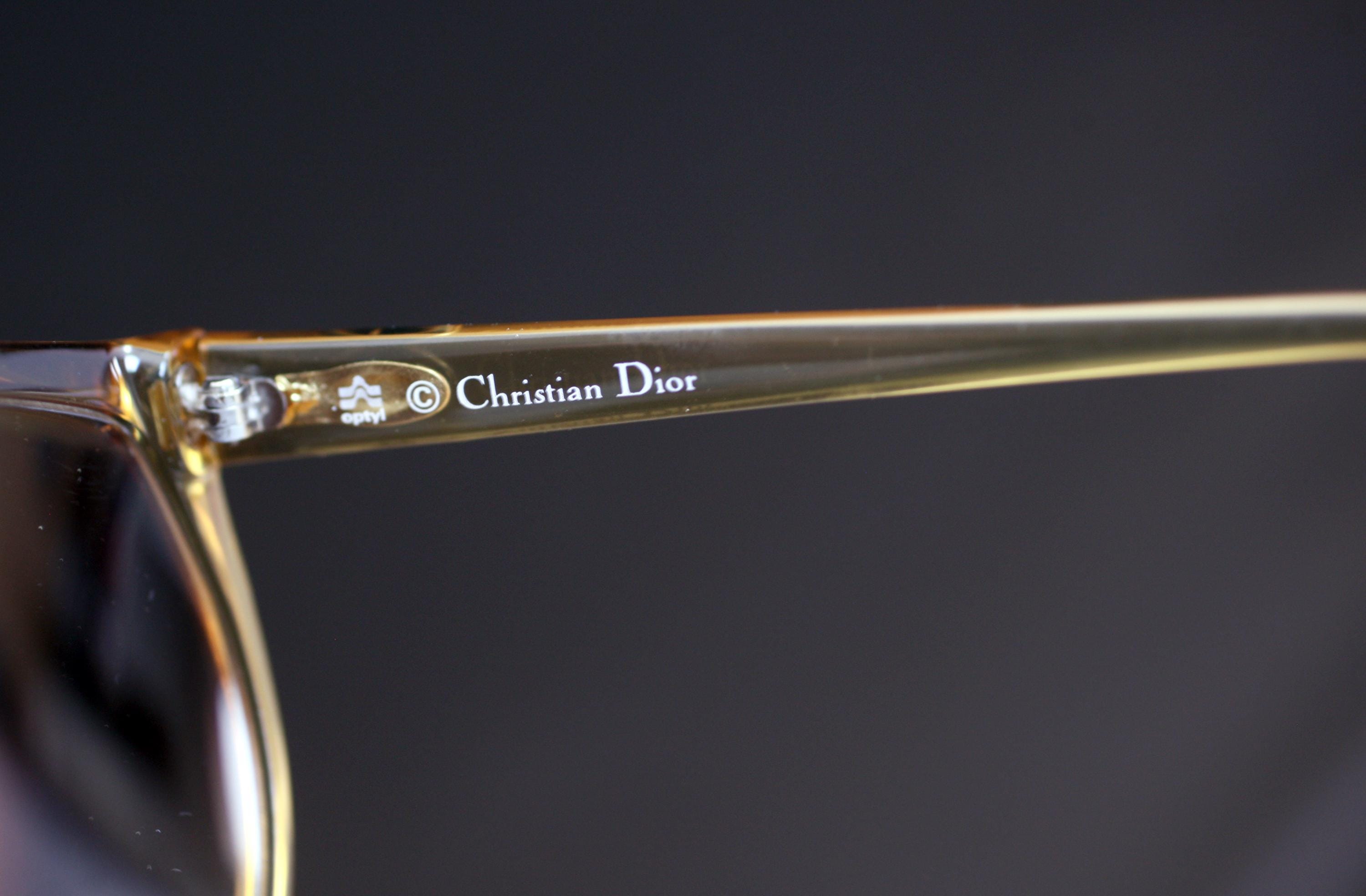 VINTAGE Christian Dior Sunglasses 2231 10 Christian Dior 2231 10 Ladies Vintage Sunglasses-circa 1980s  main image 3