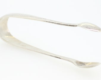 Pince à sucre victorienne britannique faite main en argent sterling antique par Phillip Ashberry & Sons-vers des années 1800-poids 19 g-frais de port gratuits