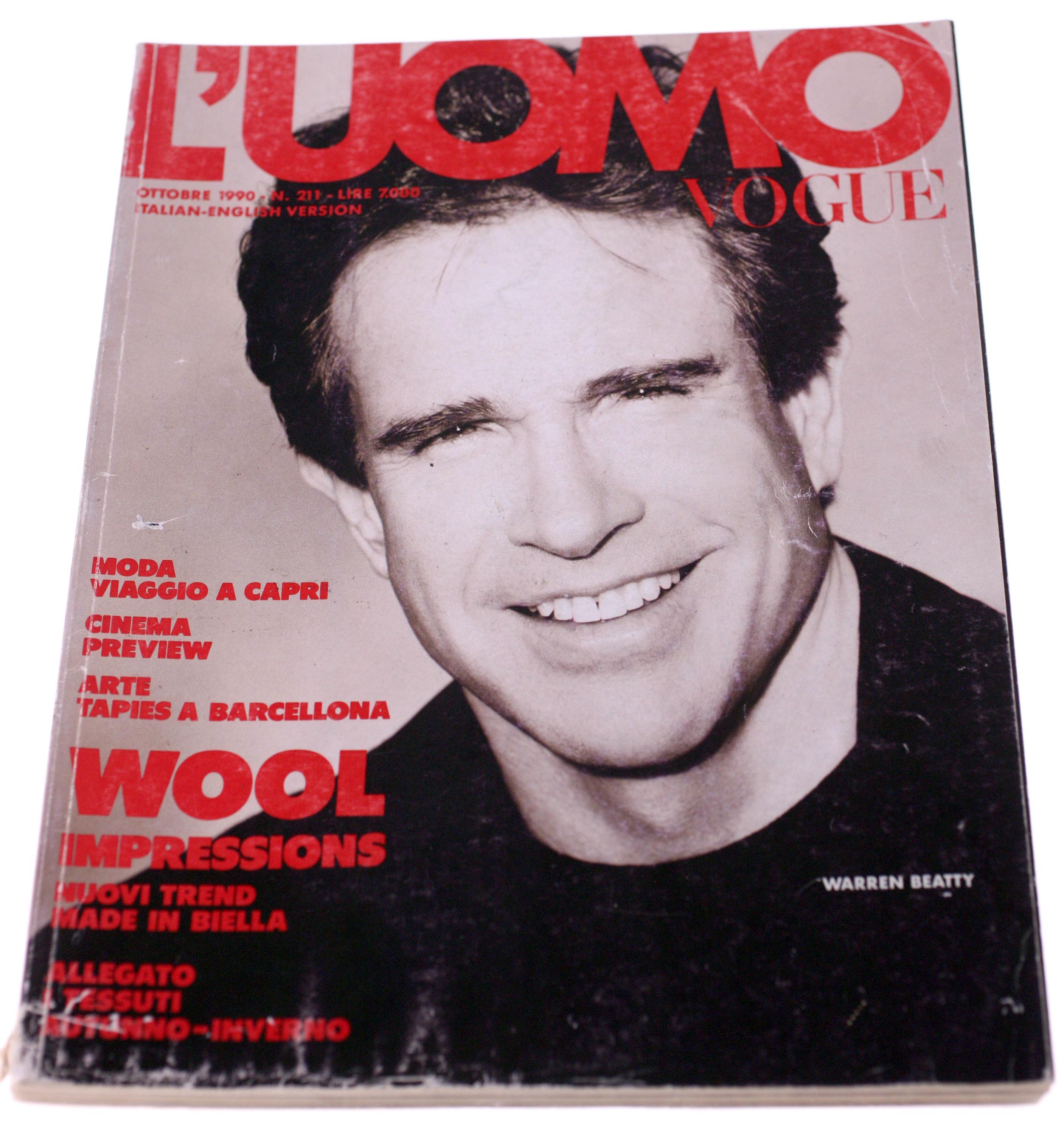 Vogue Italia 1990 - Etsy