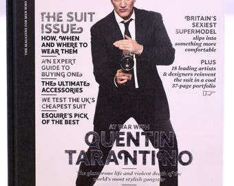Esquire magazine-Quentin Tarantino cover-Collector's limited edition-September 2009-NEW (Weight: 732g) FREE postage