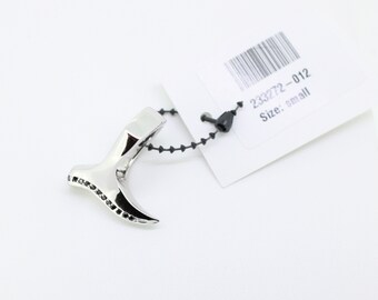 Dominic Jones Ladies 'talon' Ring-23k White Gold-plated With