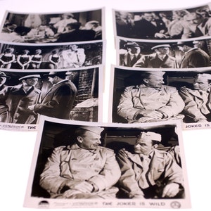 Lobby cards-'The Joker is Wild' - 7 cards incluse - uscita originale del film 1959 - Dimensioni 25,5 cm x 20,8 cm - spedizione GRATUITA