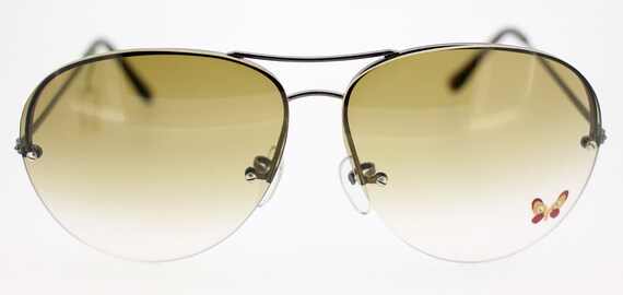 Vintage butterfly aviator glasses circa 1980s Butterfly Original 1980s Vintage Eyeglasses for sale | eBay main image 3