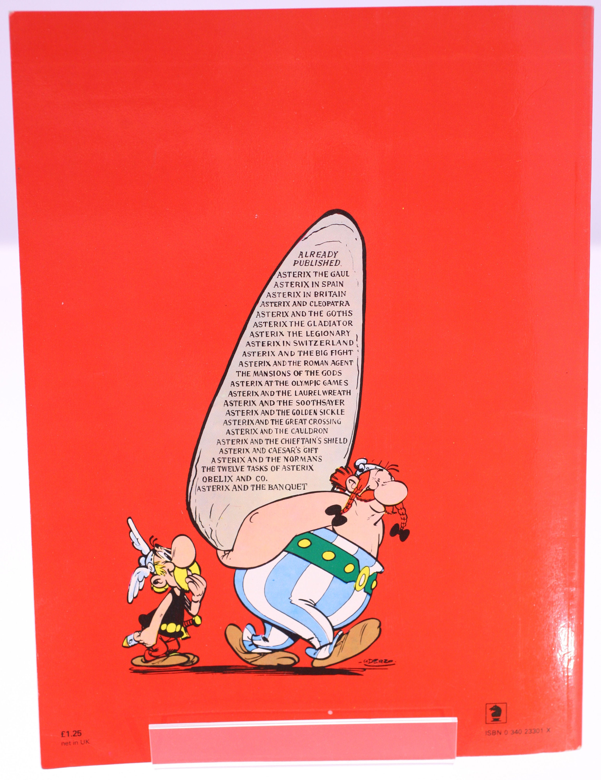 Asterix and Caesar's Gift - English Version Picture Book