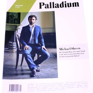 Palladium magazine for men-Issue 5-May 2009-Michael Sheen front cover-English issue-very rare-NEW-Weight 490g-FREE postage