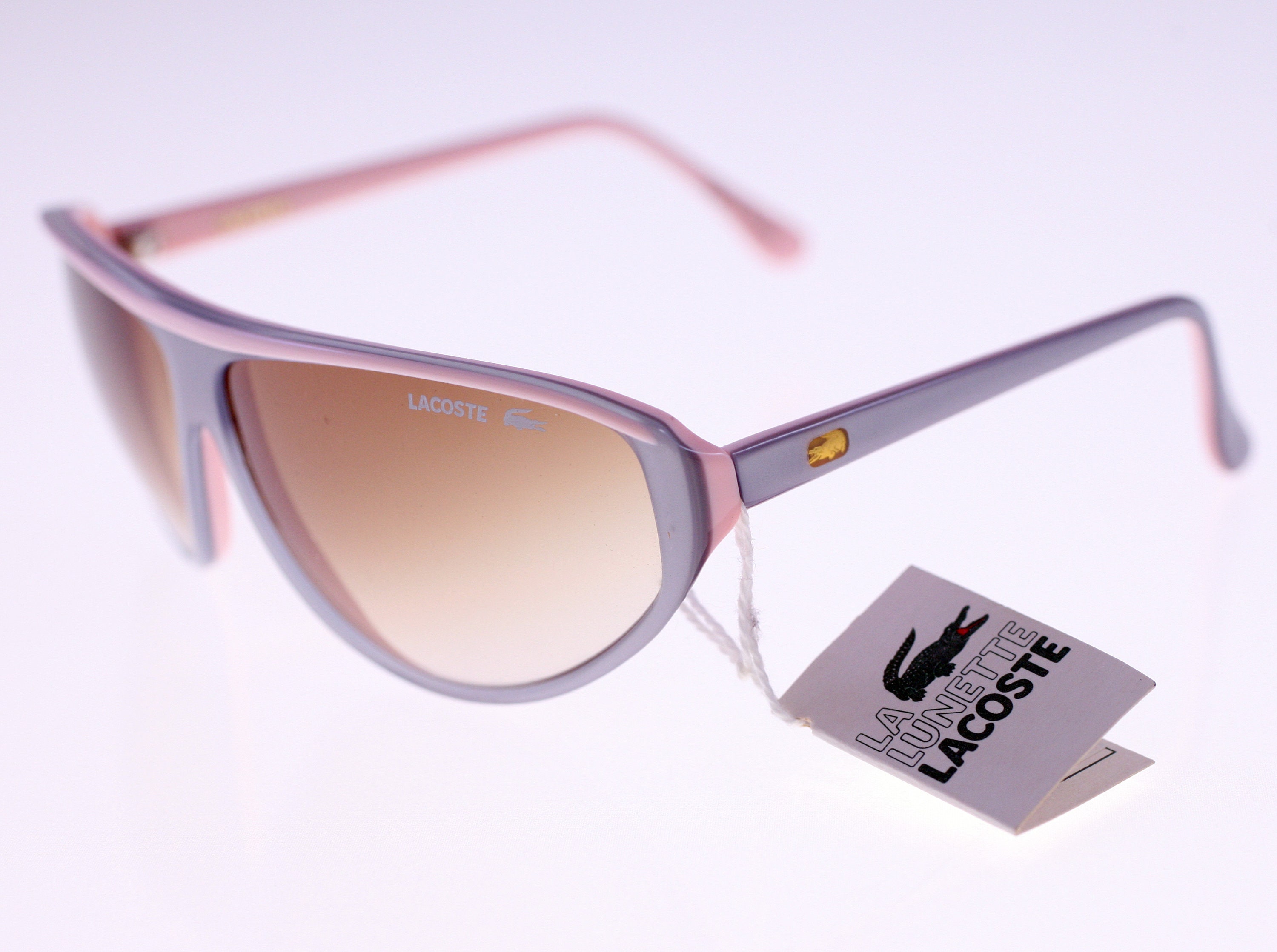 Lacoste 115 Col 0270 Ladies Wraparound Sunglasses Circa 