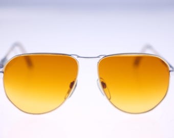 Gafas de sol Zollitsch Cadre 2 F901 56 estilo piloto vintage para hombre, circa 1970, Alemania Occidental, muy raras (Peso: 34 g) Envío GRATUITO