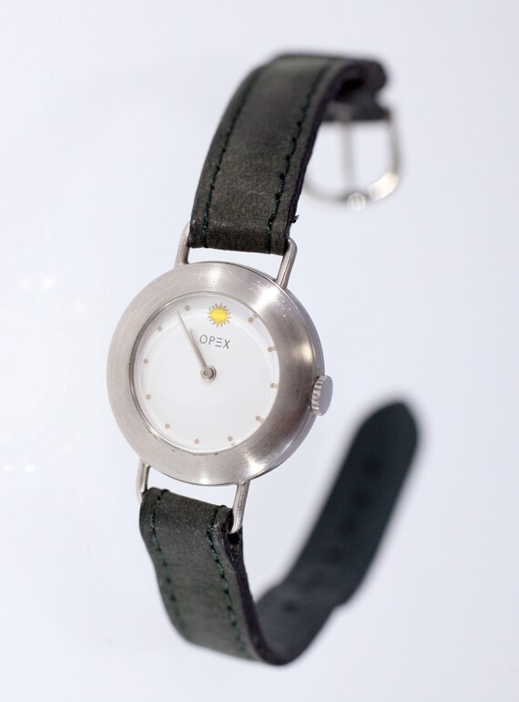 Montre Vintage Opex - Design Rétro, Pile Incluse - Occasion, Montre Bracelet Femme