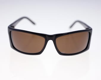 Thierry Mugler TM 10179 C2 ladies brown wraparound sunglasses-circa 00s-NEW-Weight 204g including case-FREE postage