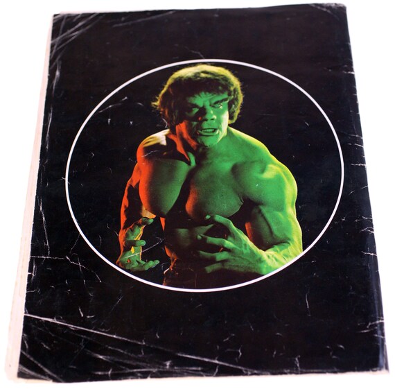 The Incredible Hulk 1979 Sticker Album-complete and Super - Etsy