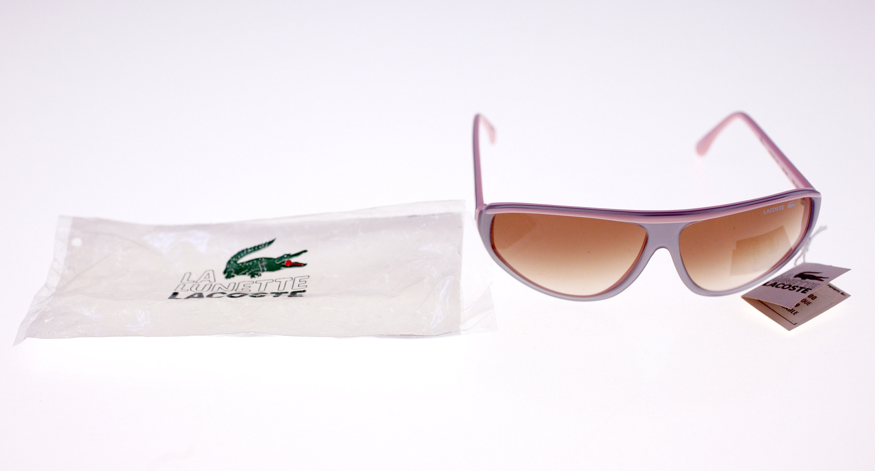 Lacoste Live Sunnies Lacoste 115 Col 0270 Ladies Wraparound Sunglasses Circa  main image 3