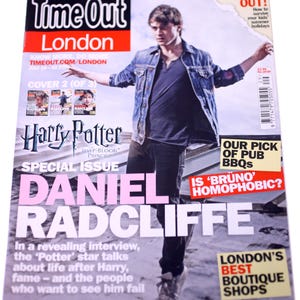 Time Out London Magazine-Daniel Radcliffe/Harry Potter release-No. 2030-July 16th 2009-NEW-Weight 226g-FREE postage