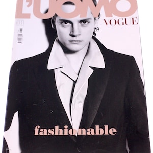 L'uomo Vogue Italia Men's Magazine-no. 332-july/august 2002