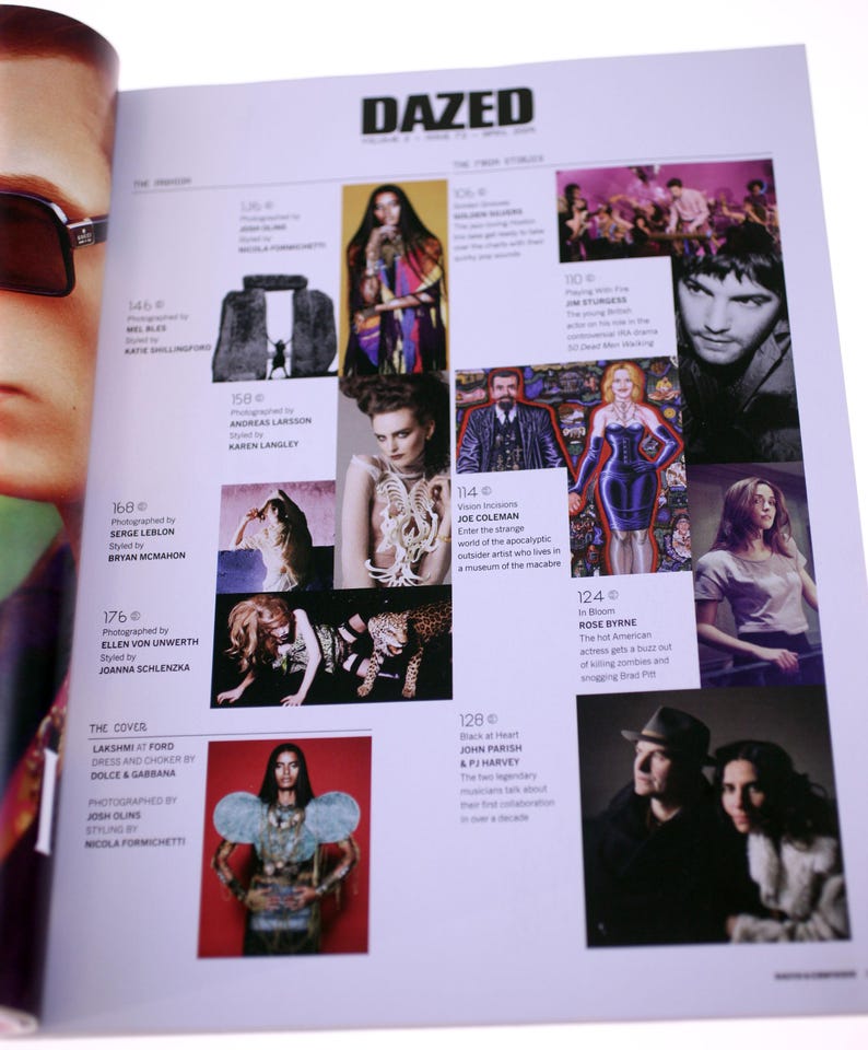 Dazed & Confused Magazine-divine Power Issue-no.72-volume 2-april 2009 ...